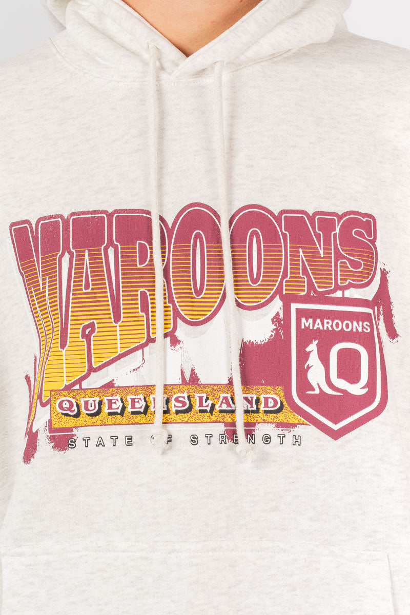 Queensland Maroons Brush Off Hoodie