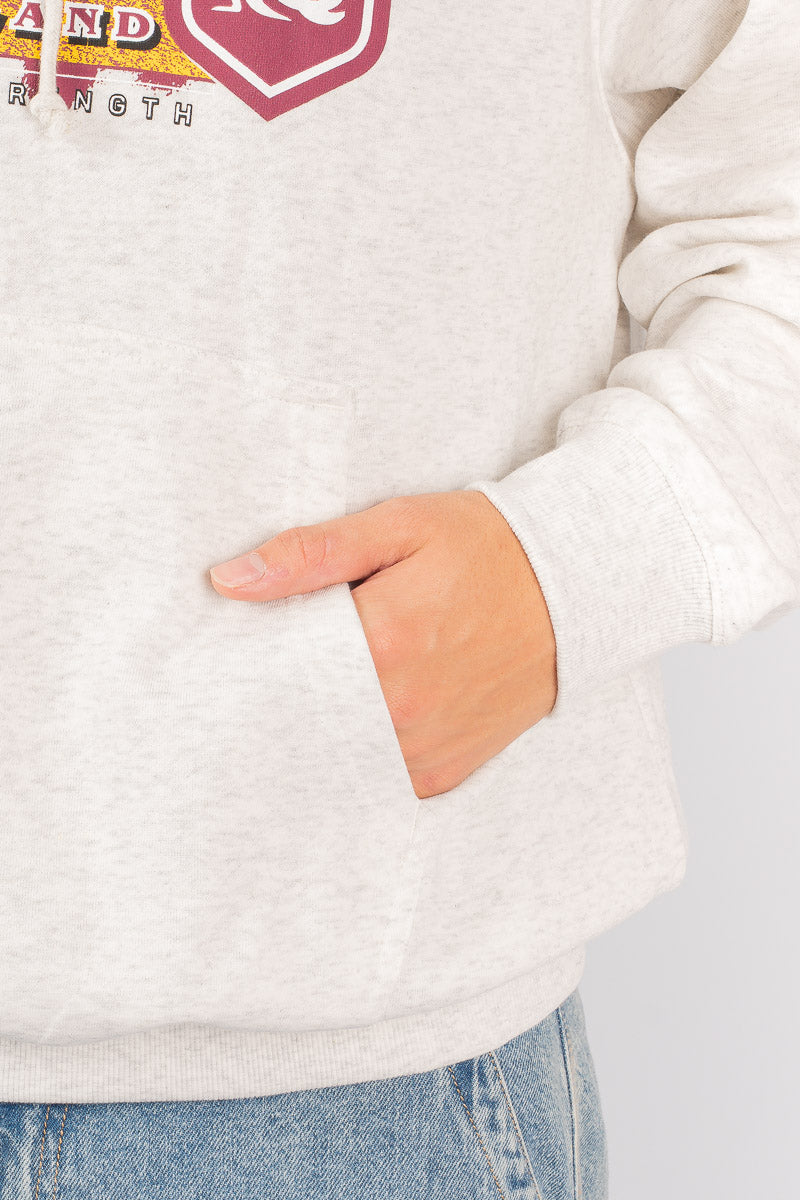 Queensland Maroons Brush Off Hoodie