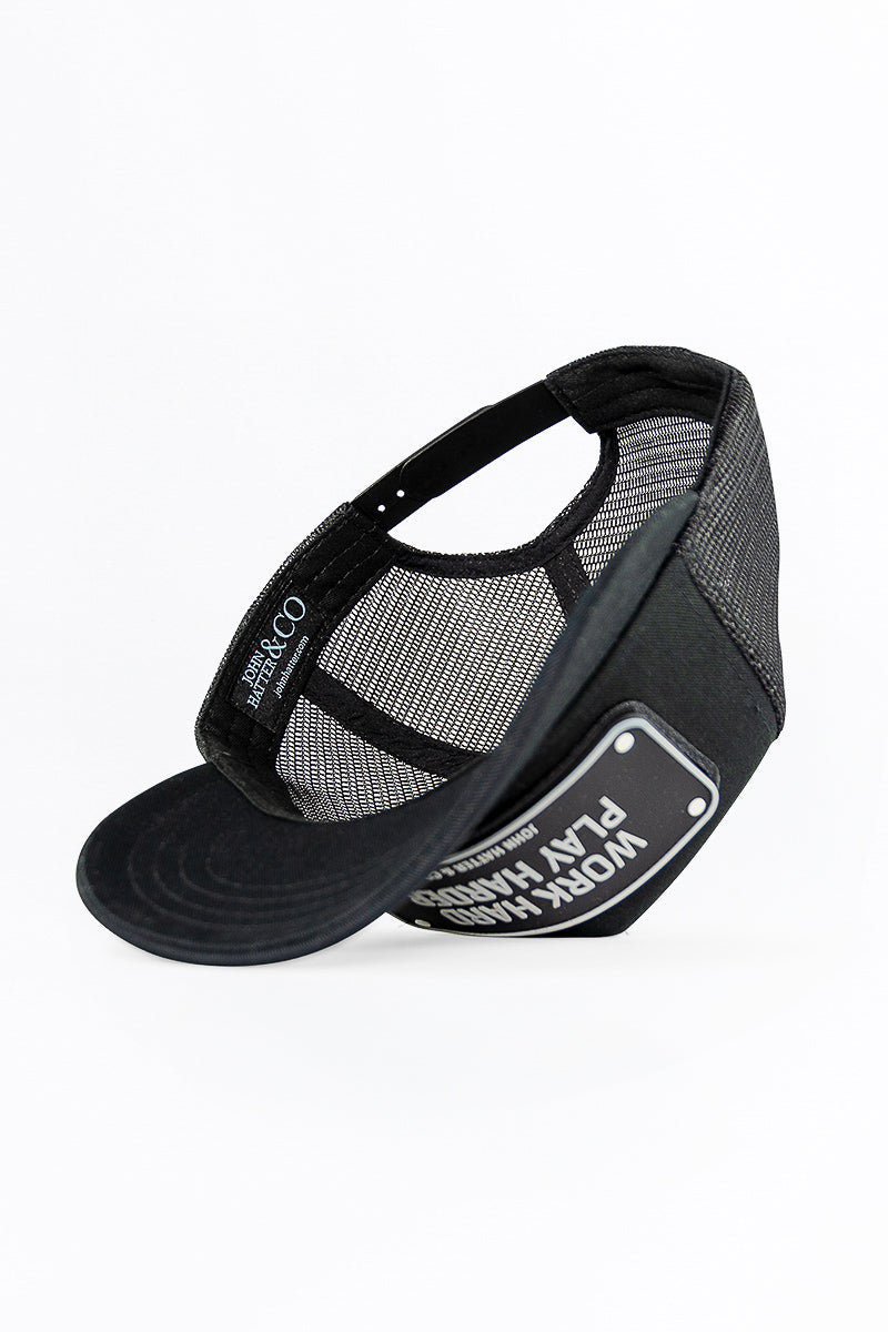 WORK HARD PLAY HARDER Trucker Hat