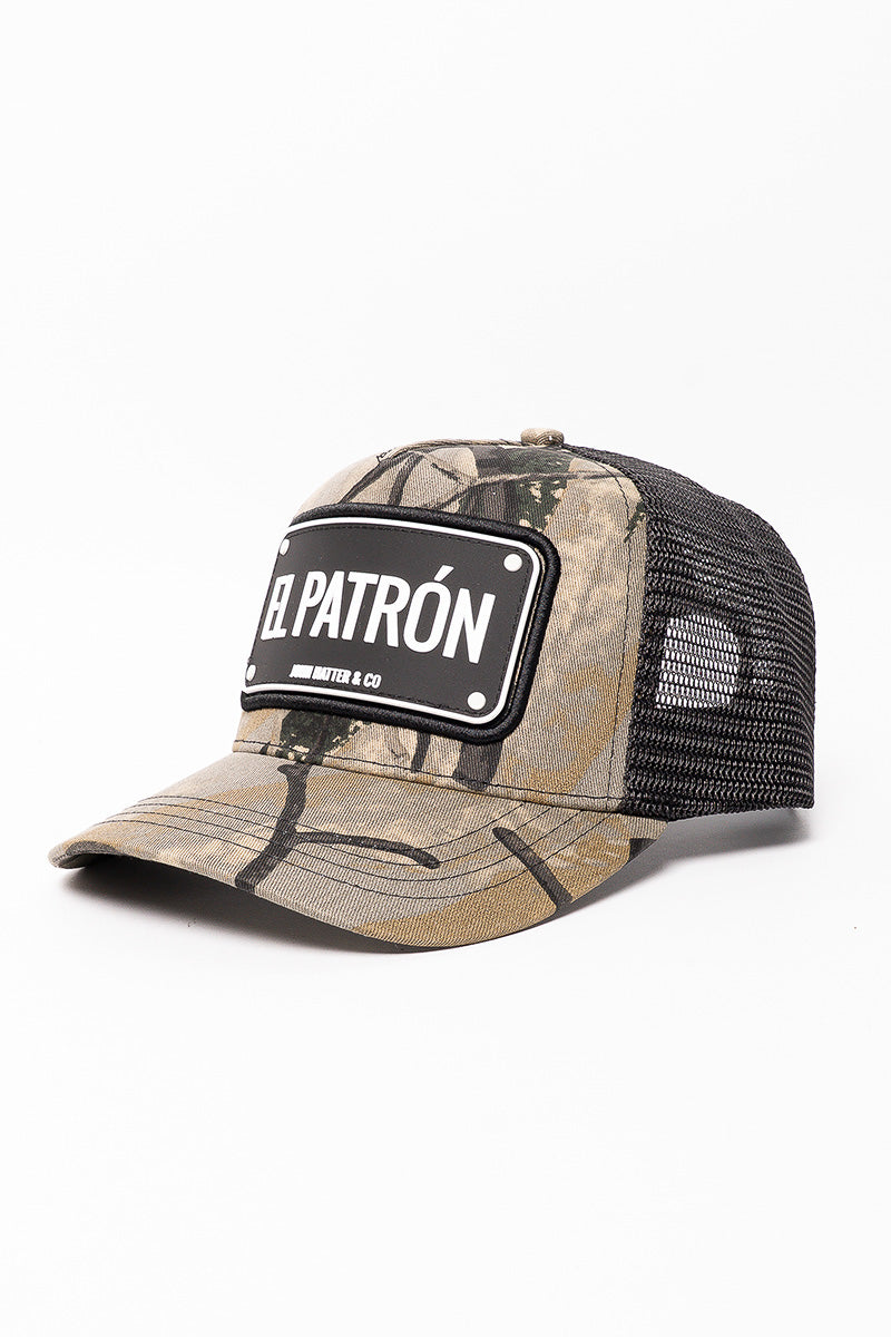 El Patron Camo Trucker Hat