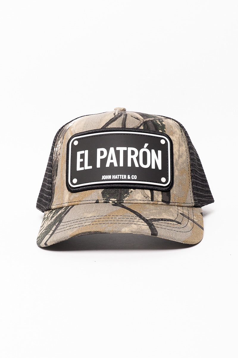 El Patron Camo Trucker Hat