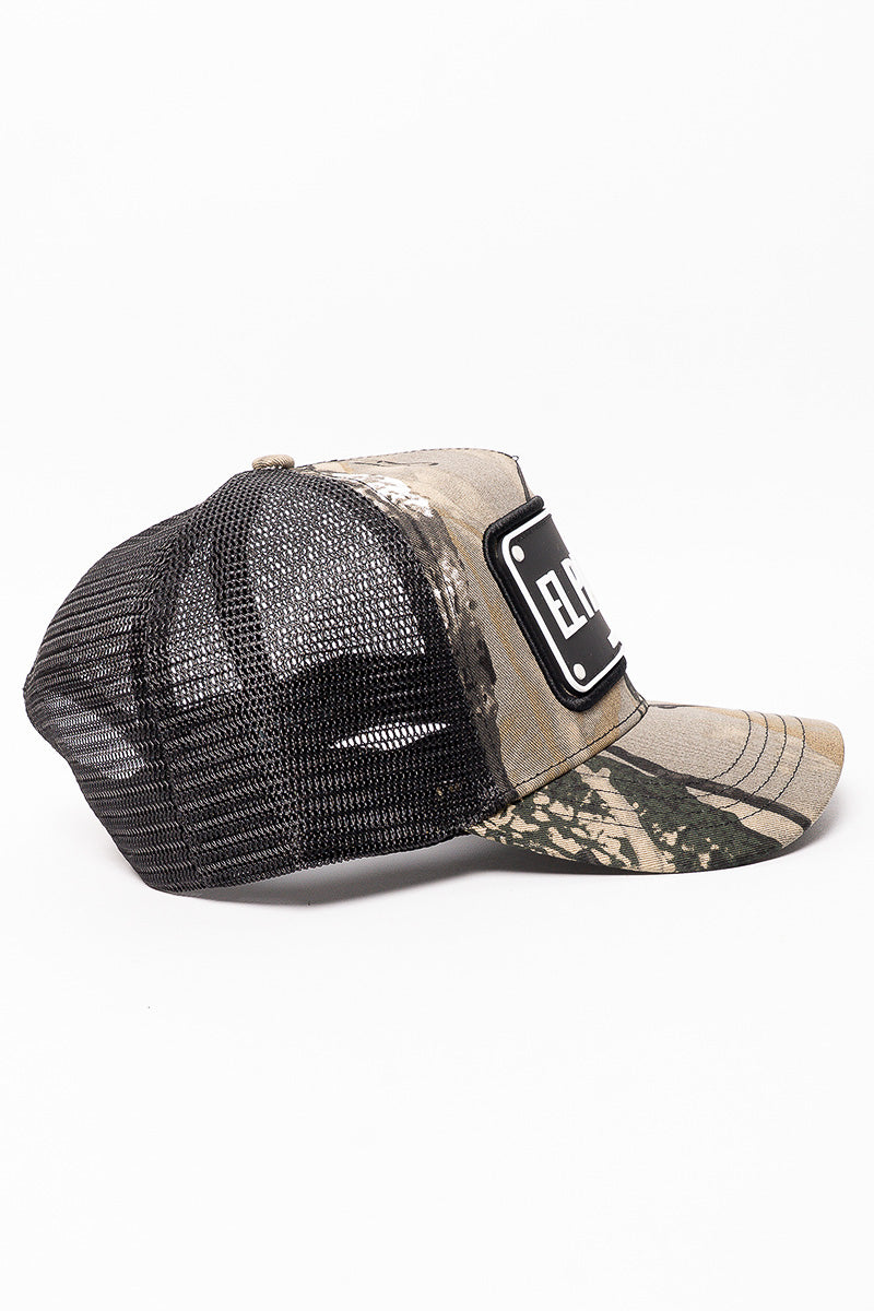 El Patron Camo Trucker Hat