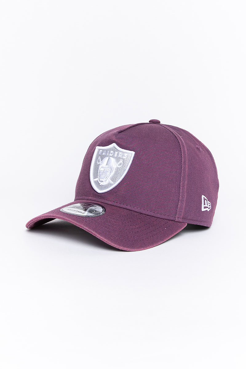 Las Vegas Raiders Damson Snow Wash 940AF Snapback