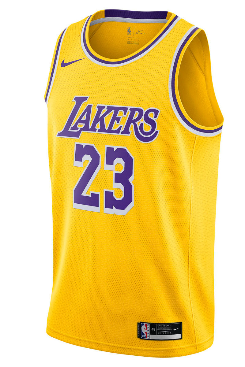 LeBron James LA Lakers NBA Swingman Jersey - Mens