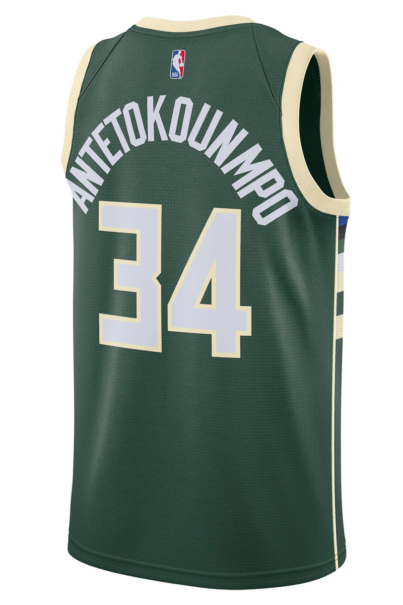 Milwaukee Bucks Giannis Antetokounmpo Icon Swingman Jersey - Mens