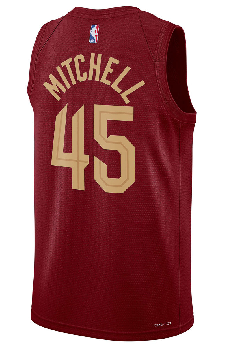 Donovan Mitchell Cleveland Cavaliers Nike Icon Jersey - Mens