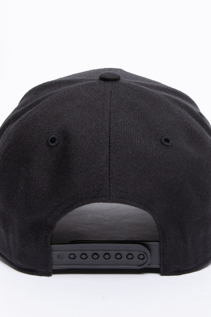 Core Black on Black MVP Pinch Crown Snapback - Womens