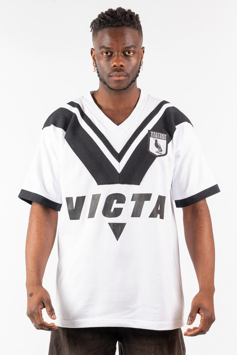 Western Magpies 1978 NRL Reverse Retro Jersey