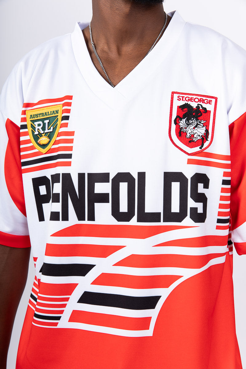 St George Dragons NRL 1995 Alternate Worlds Sevens Retro Jersey