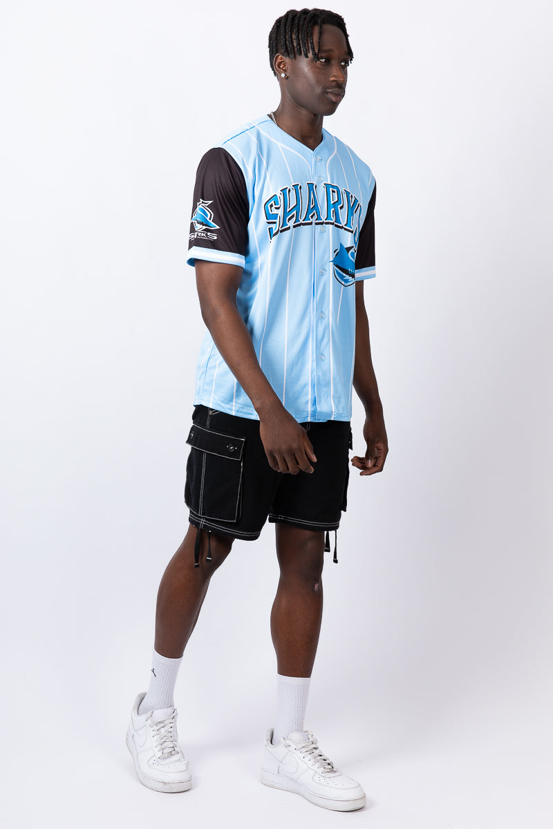 Cronulla Sharks NRL Slugger Baseball Jersey