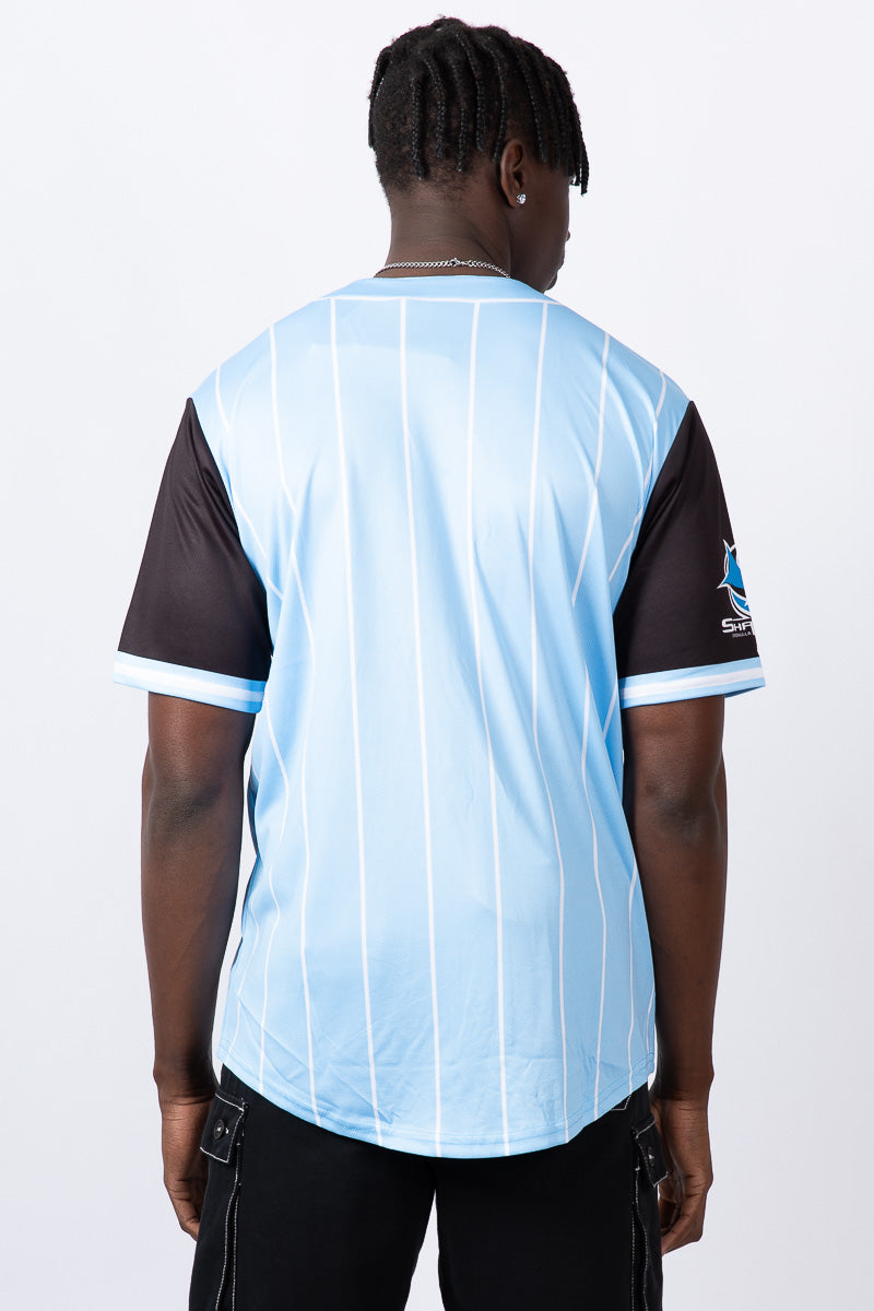 Cronulla Sharks NRL Slugger Baseball Jersey