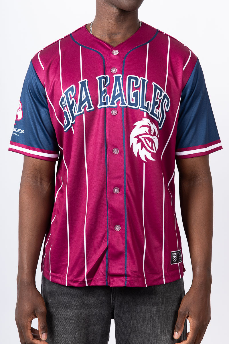 Manly Sea Eagles NRL Slugger Baseball Jersey