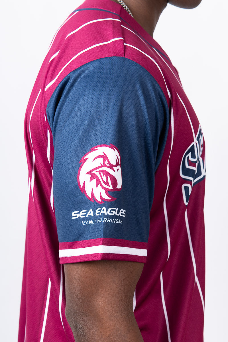 Manly Sea Eagles NRL Slugger Baseball Jersey
