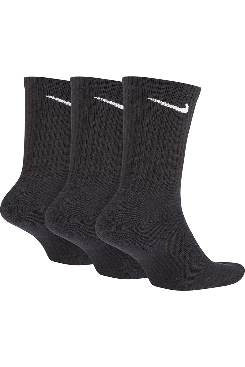 Everyday Cushion Crew Socks in Black