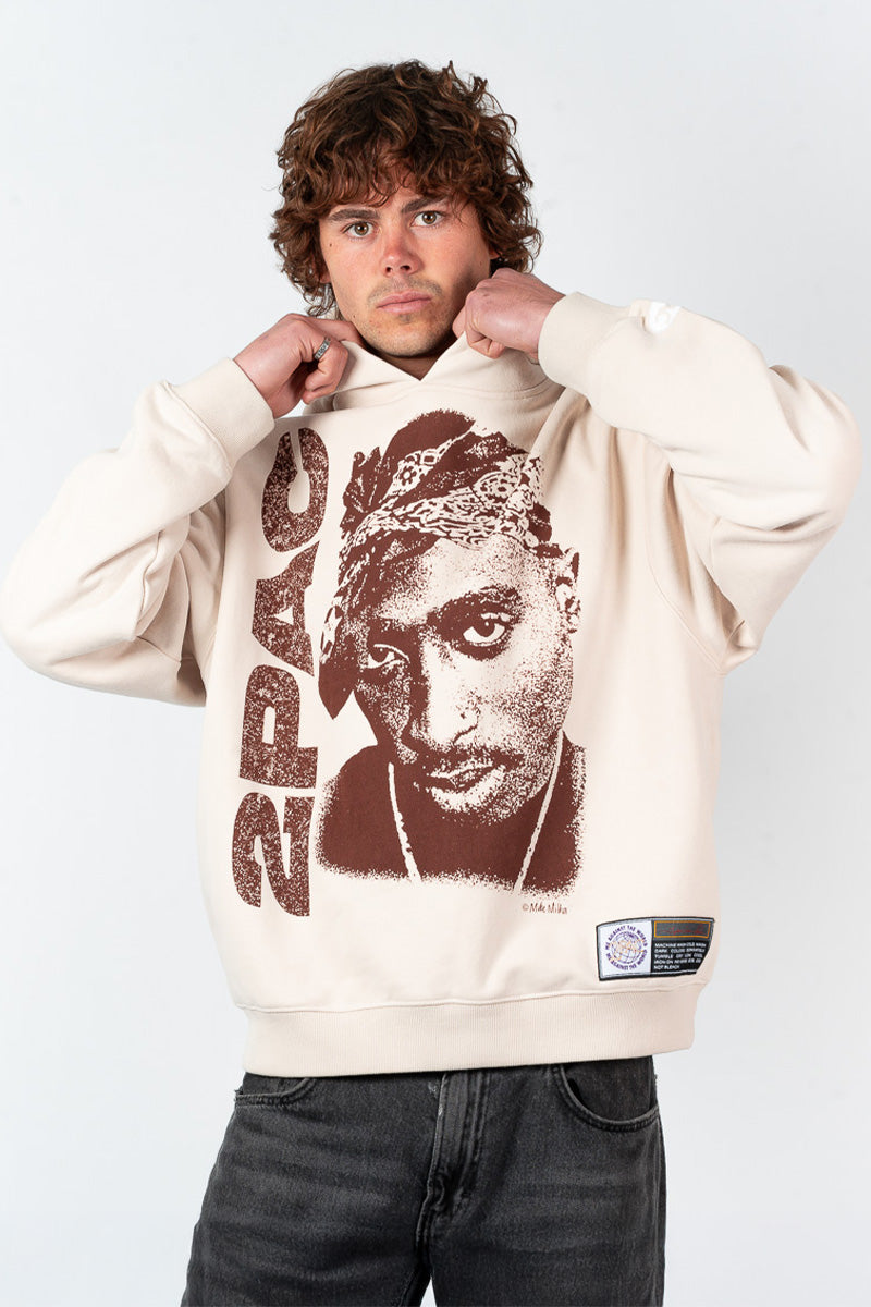Tupac Pullover Hoodie - Mens