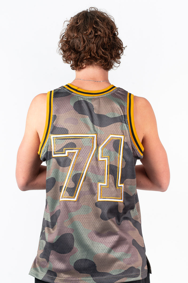 Tupac Camo Basketball Jersey