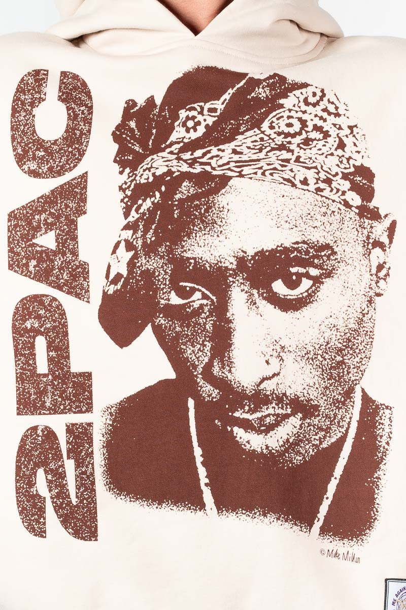 Tupac Pullover Hoodie - Mens