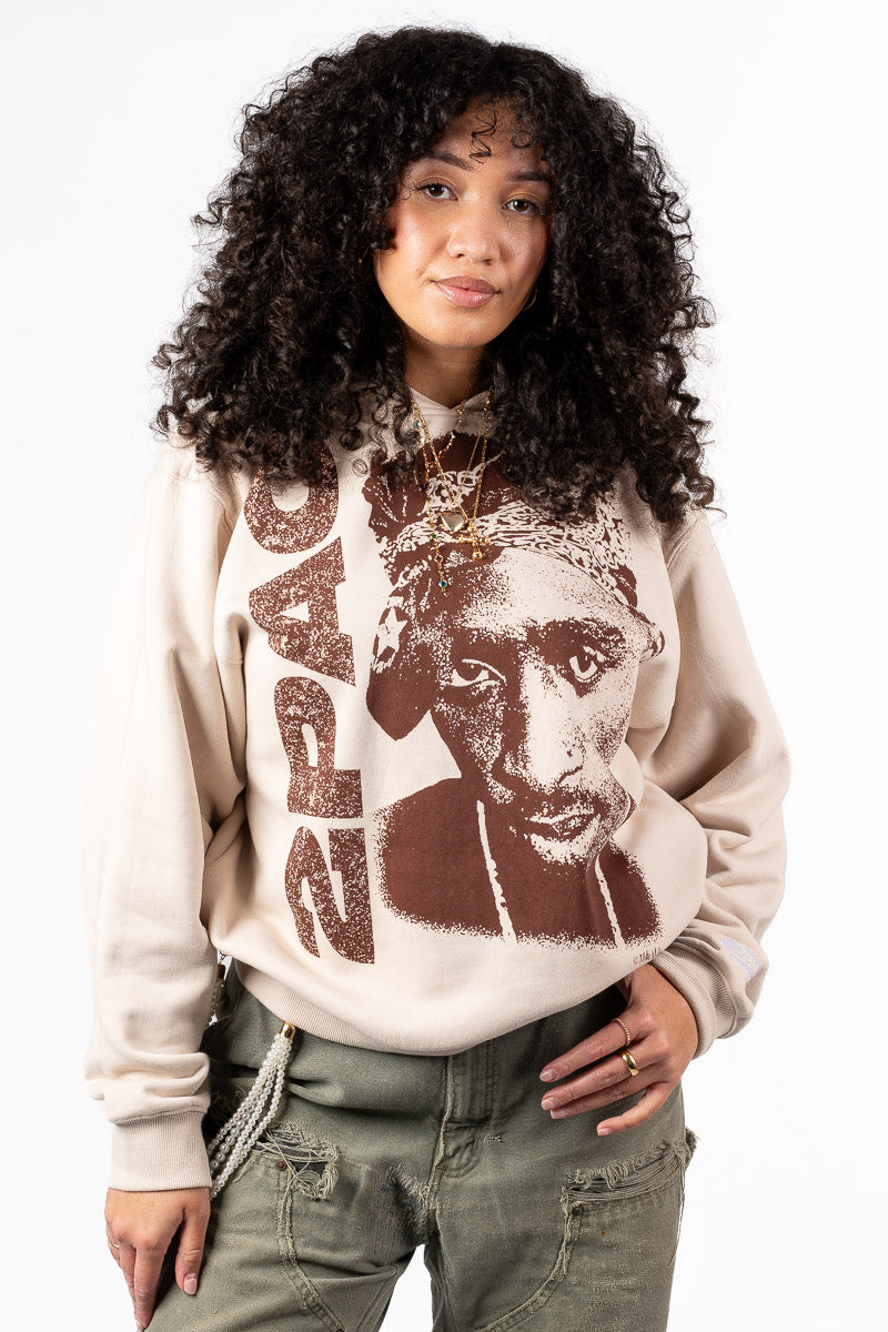 Tupac Pullover Hoodie - Womens