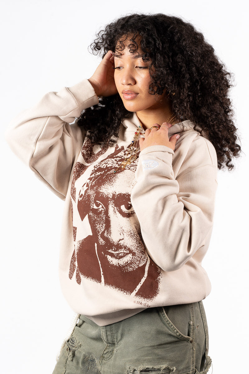 Tupac Pullover Hoodie - Womens
