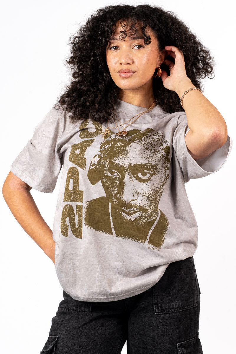 Tupac Graphic Tee - Womens