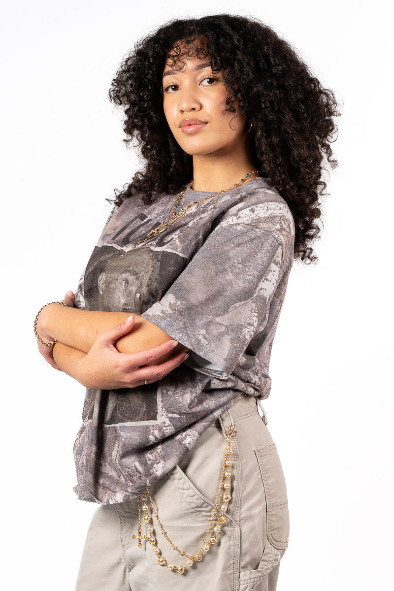 Tupac Woodland Short-Sleeve Tee - Womens