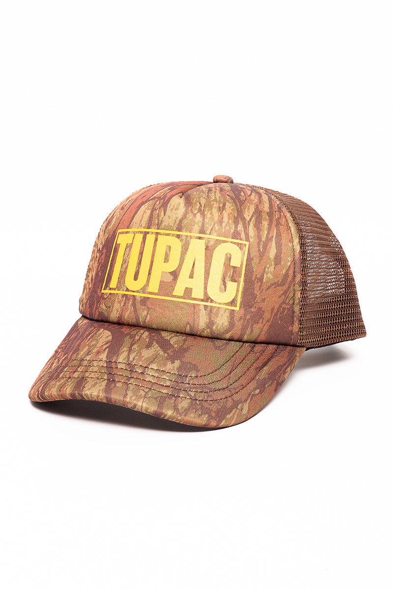 Tupac Woodland Foam Cap