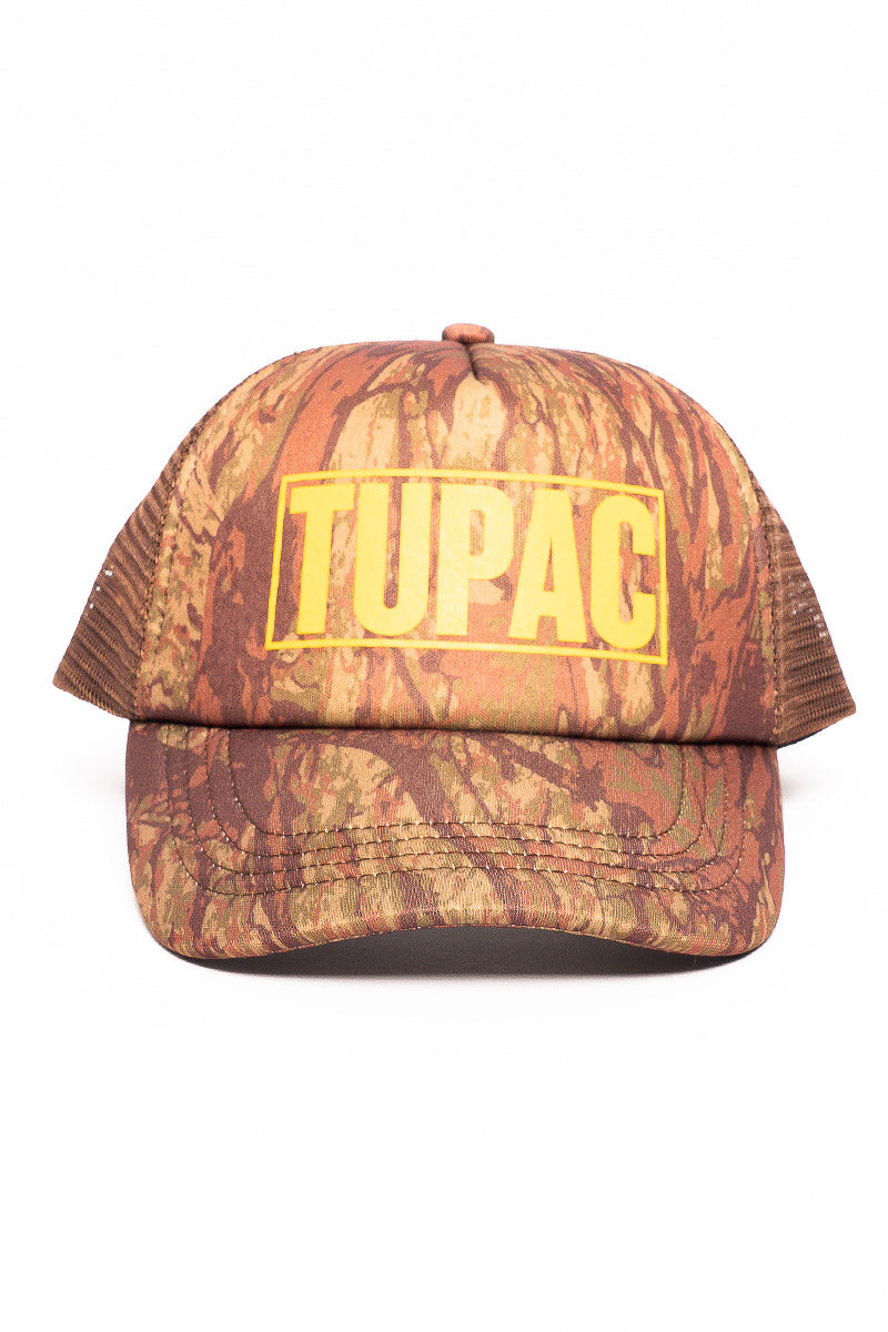 Tupac Woodland Foam Cap