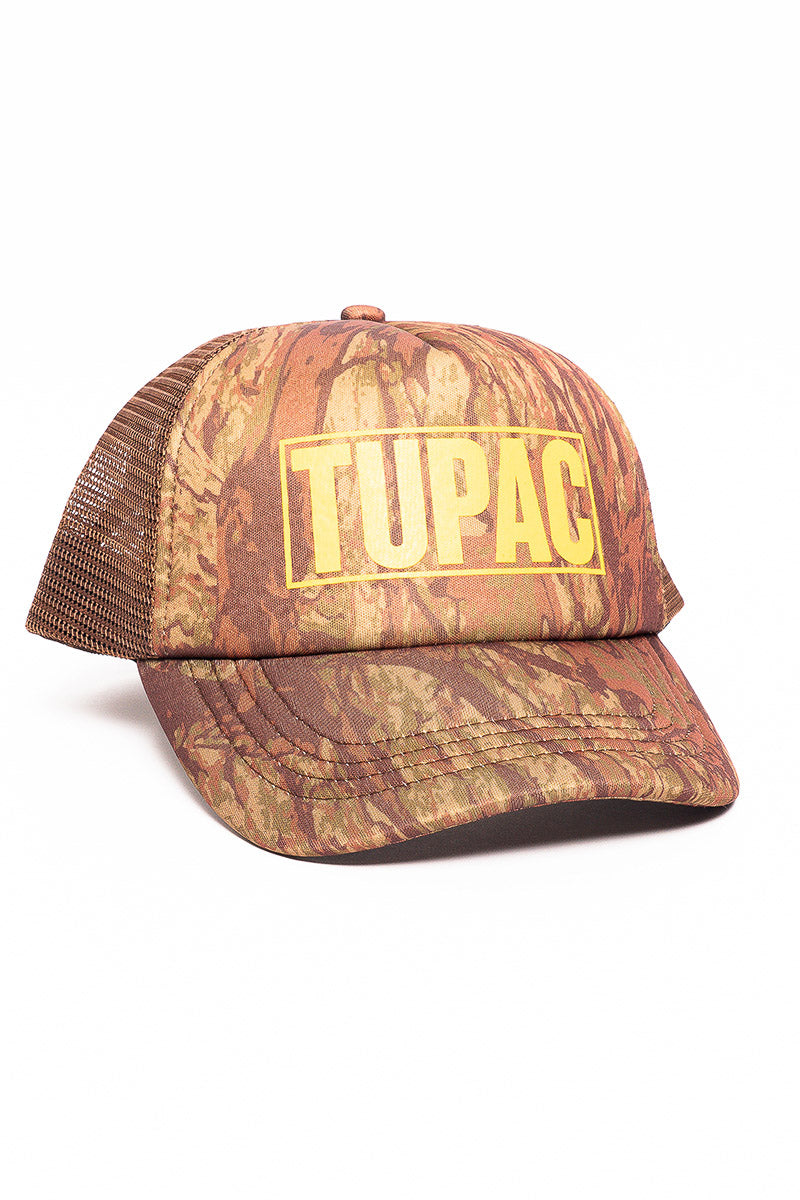 Tupac Woodland Foam Cap