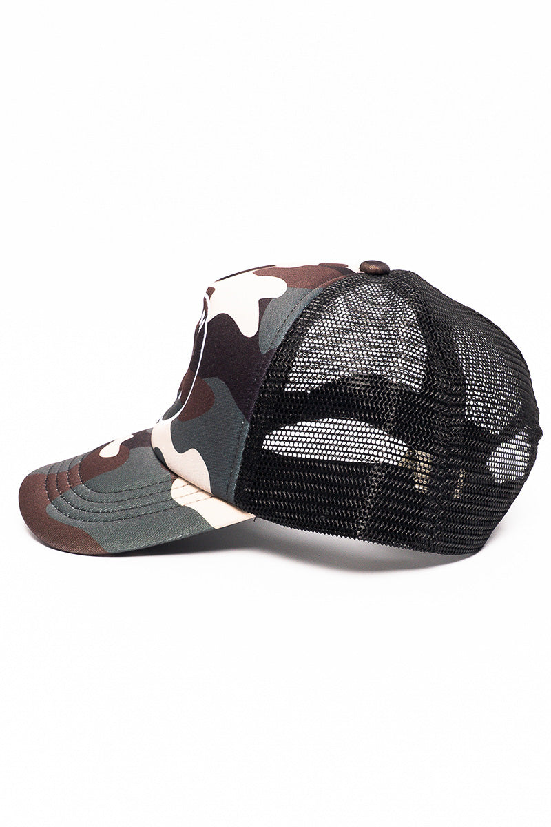 Tupac Foam Cap - CAMO - Womens