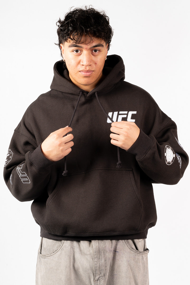 UFC Patchwork Hoodie - Mens