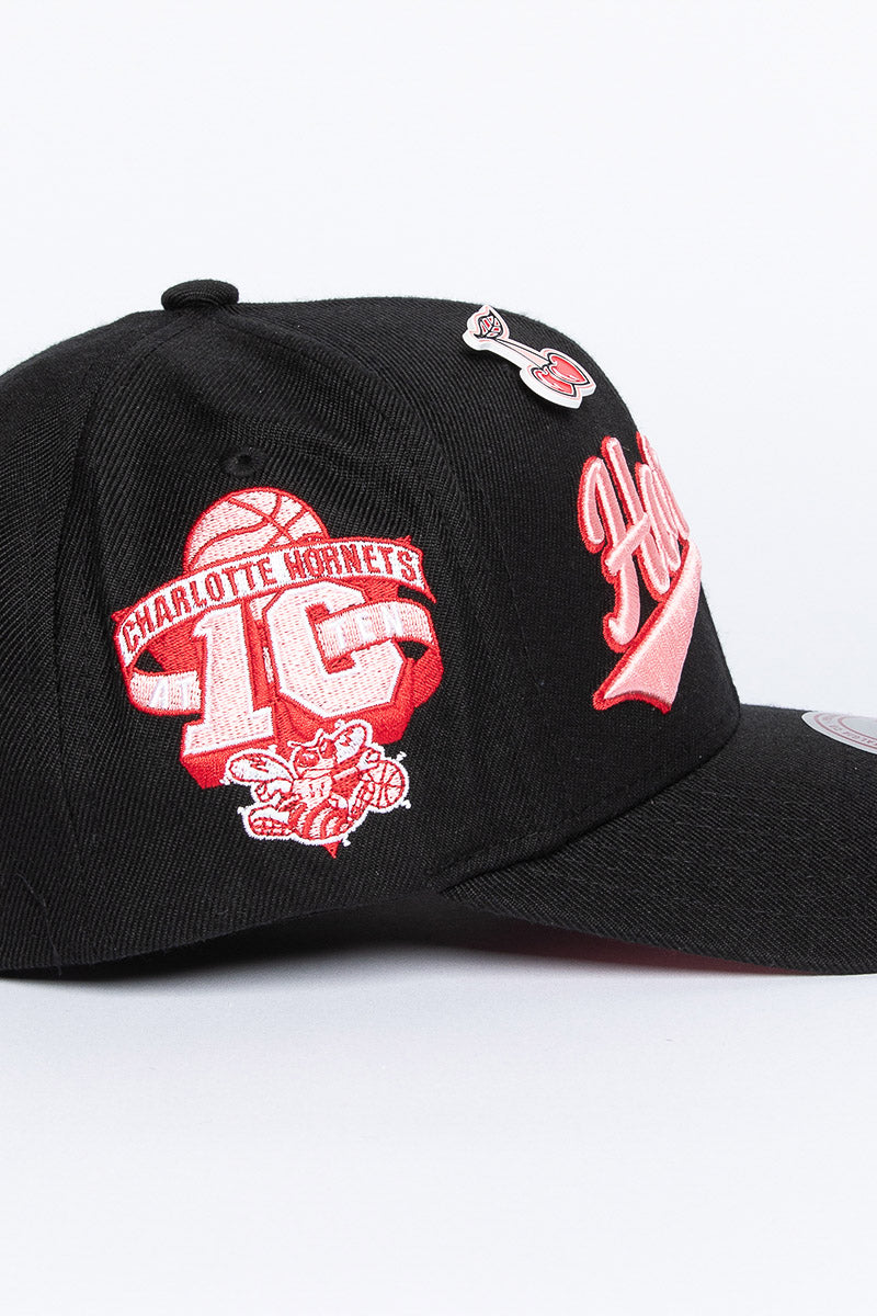 Charlotte Hornets Valentines Script Cap