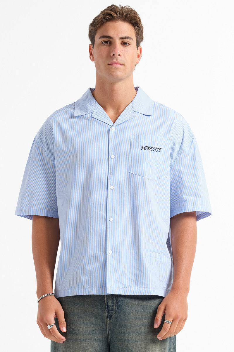 Demure Button-Up Shirt