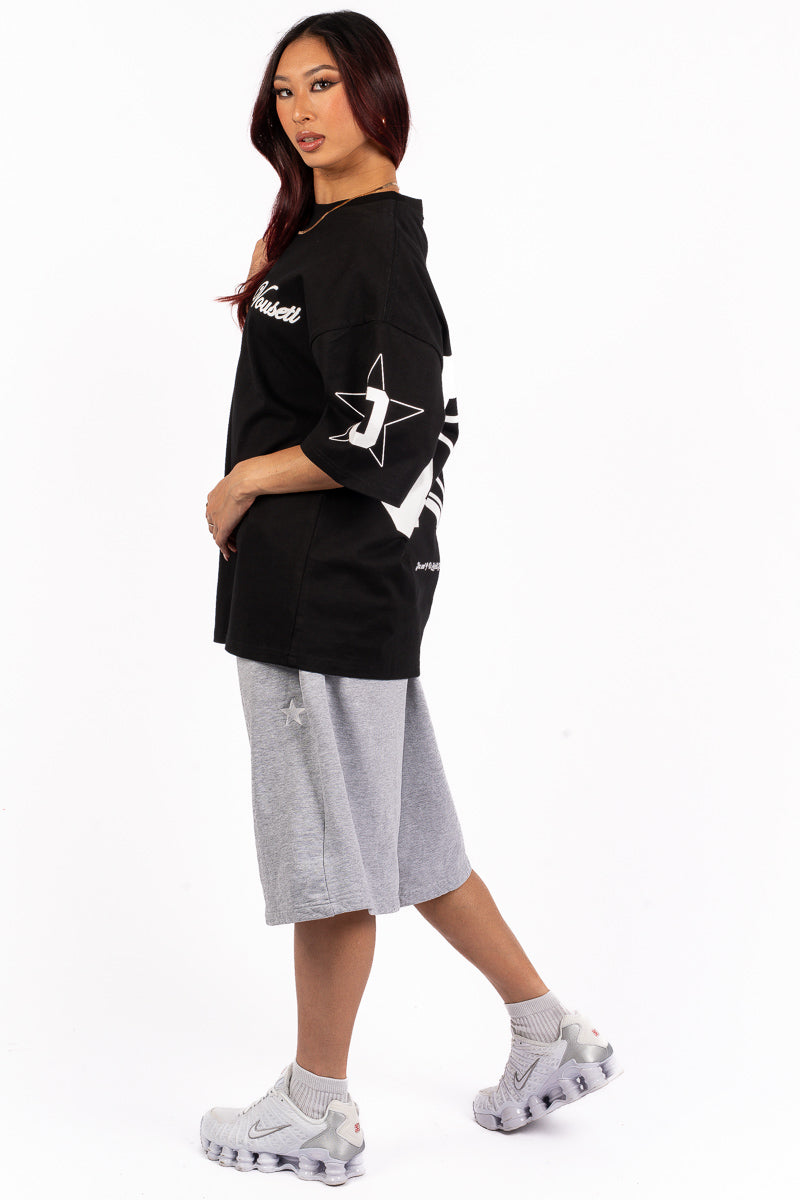 VOUSETI STAR TEE - BLACK - BLACK - Womens