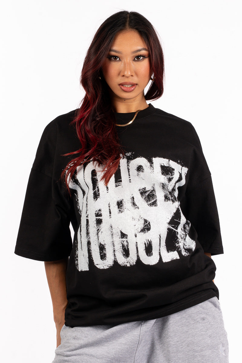 VOUSETI POWER TEE - BLACK - BLACK - Womens