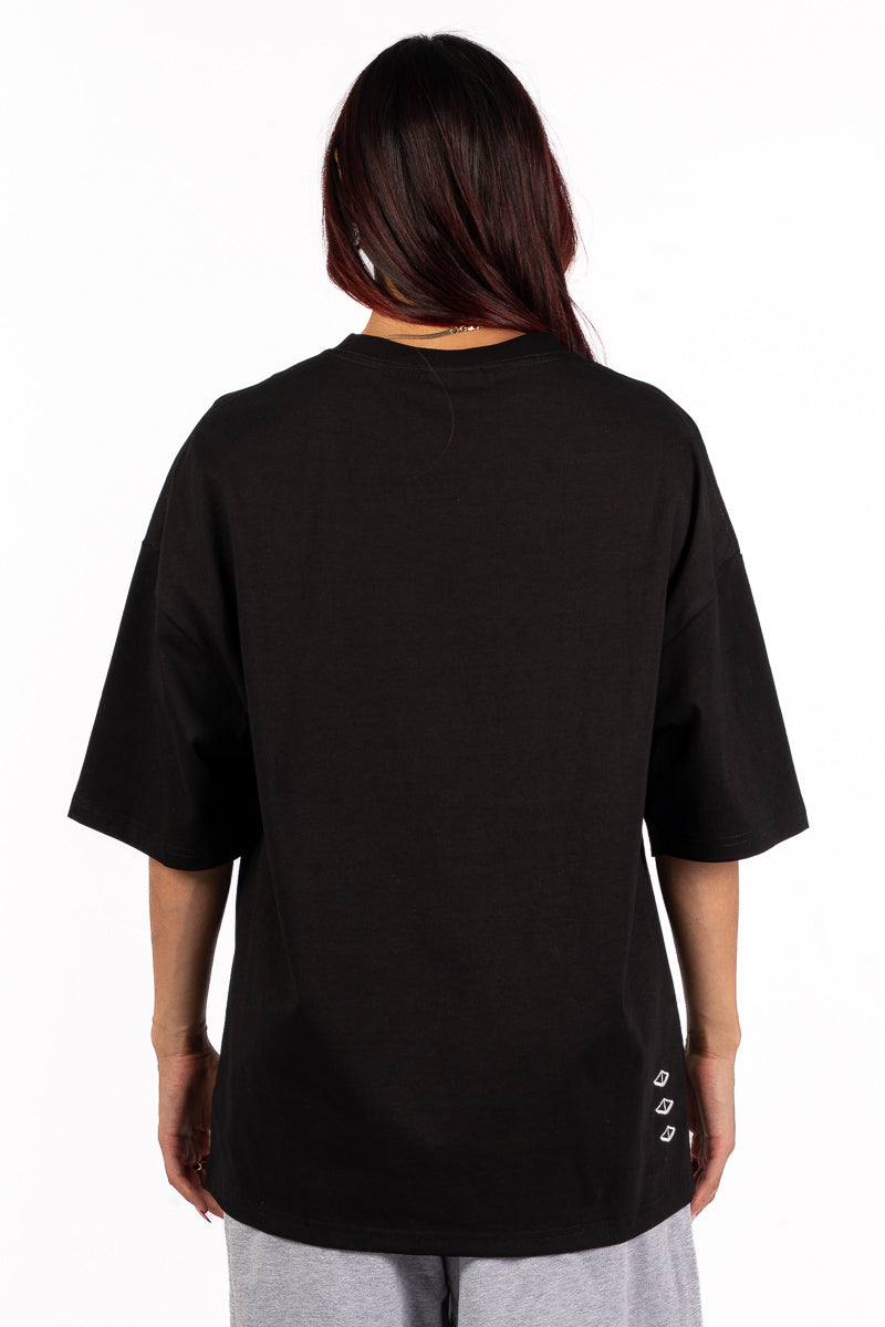VOUSETI POWER TEE - BLACK - BLACK - Womens