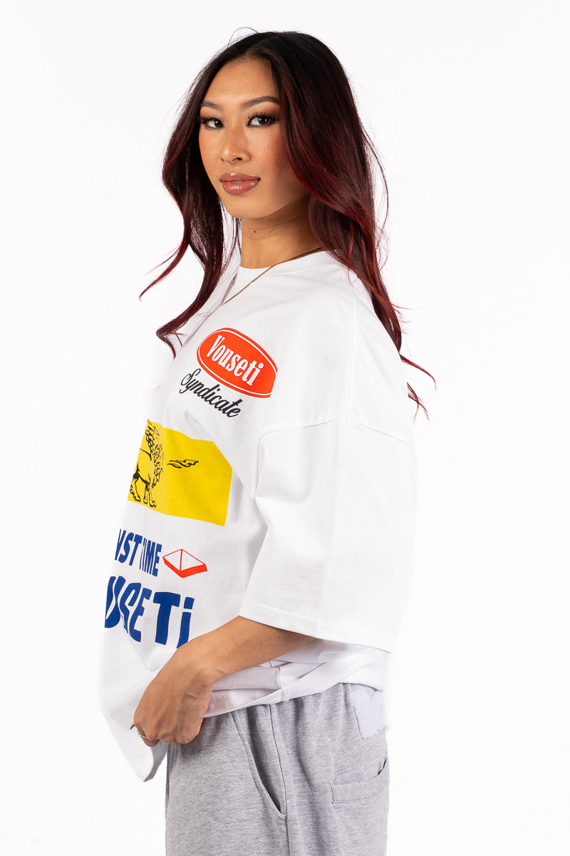 VOUSETI FAST TEE - WHITE - WHITE - Womens