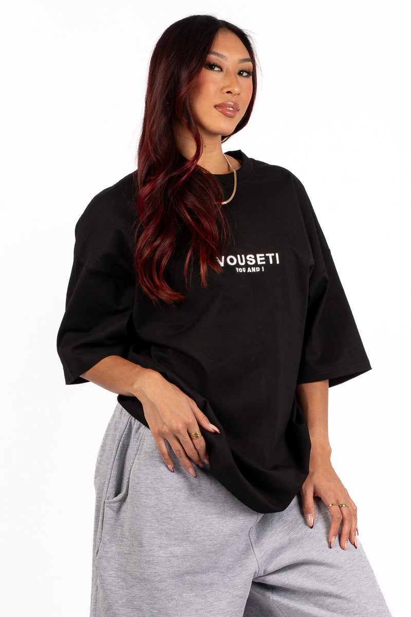 VOUSETI OG TEE - BLACK - BLACK - Womens
