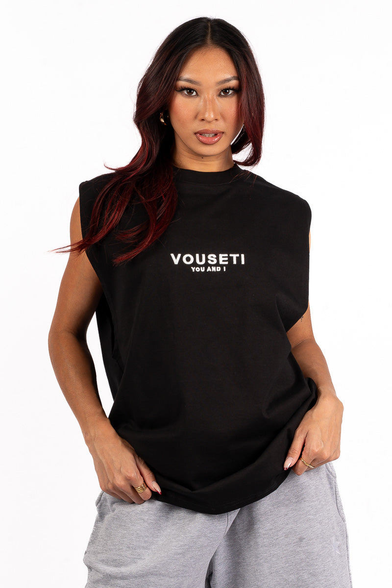 VOUSETI OG TANK - BLACK - BLACK - Womens