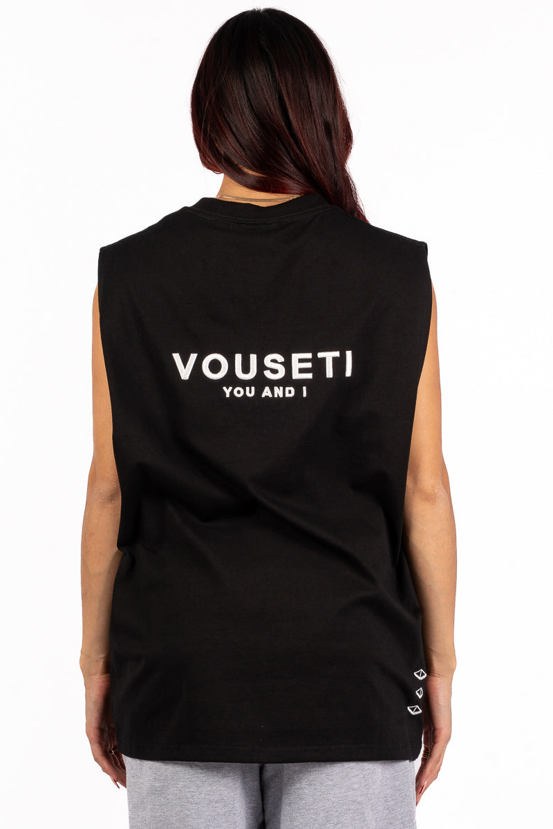 VOUSETI OG TANK - BLACK - BLACK - Womens