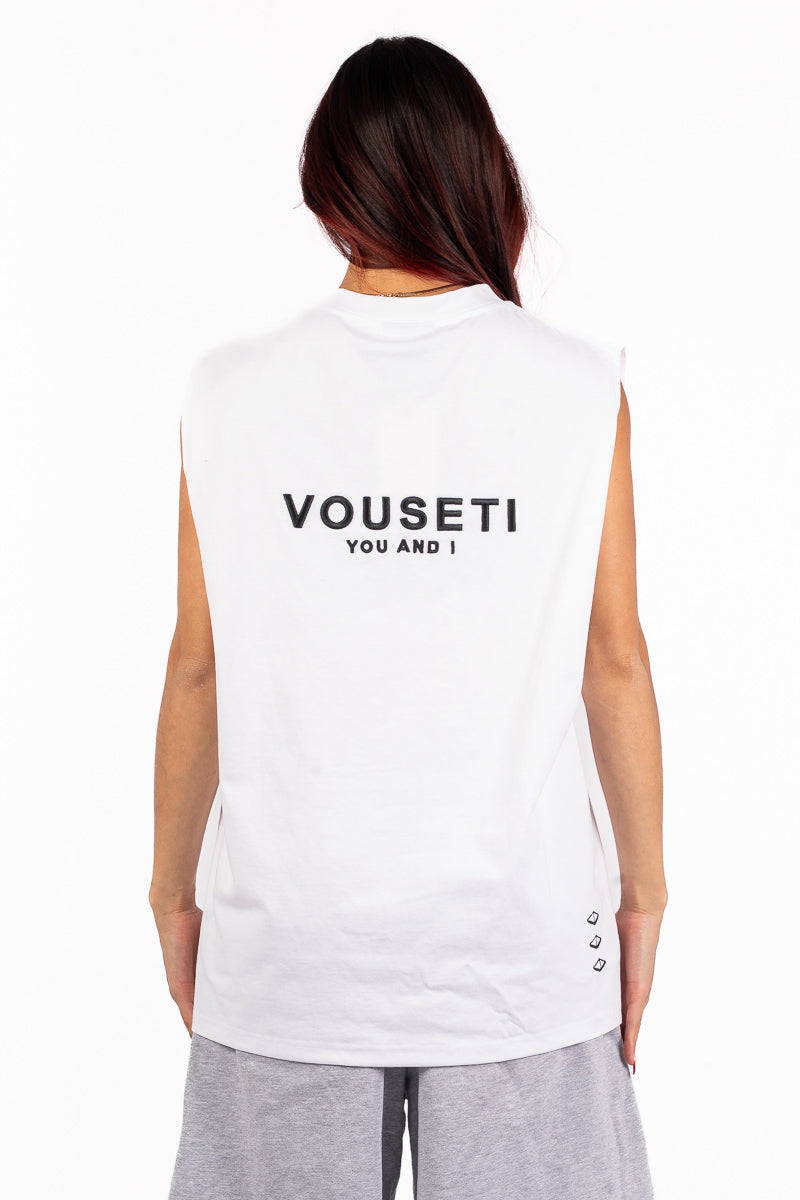 VOUSETI OG TANK - WHITE - WHITE - Womens