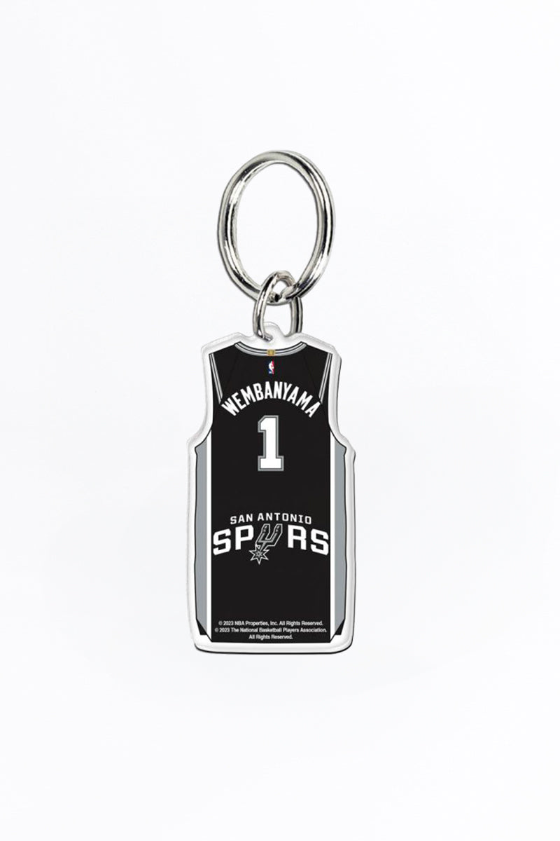 Victor Wembanyana Spurs Keyring